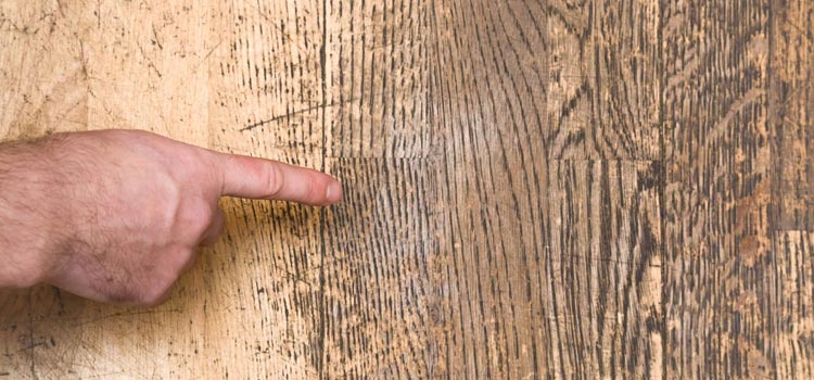 Wood Door Scratch Repair in Arcata